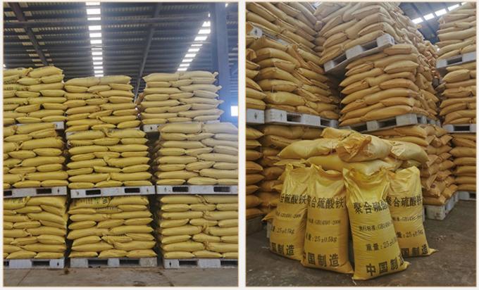 Polimeryczny siarczan żelazowy lub siarczan żelazowy PFS w siarczanie CAS 10028-22-5 w korzystnej cenie 2