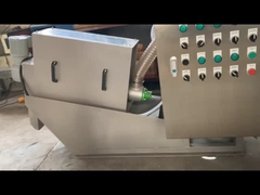 Maszyna do odwadniania osadów ściekowych z separatorem ciał stałych w pełni zautomatyzowana