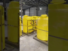 System dozowania flokulantu chemicznego chloru System dozowania cieczy Polymer Pam