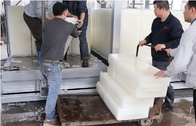 Produkcja lodu blokowego 0.5T do lodówek maszyna do blokowania lodu z bezpośrednim chłodzeniem typu komercyjnego
