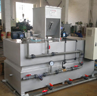 System dozowania chemikaliów w zbiorniku HDPE sterowany PLC dla wież chłodniczych