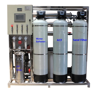 System odwróconej osmozy 1000L / H Usuń sól, mangan, żelazo, ołów i wapń