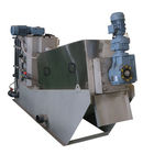 Maszyna do odwadniania szlamu wolumetrycznego Prasa filtracyjna z filtrem spiralnym Materiał ze stali nierdzewnej 304L