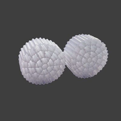 Media filtracyjne Mbbr do akwakultury: rozmiar 10 * 7 mm, kolor biały